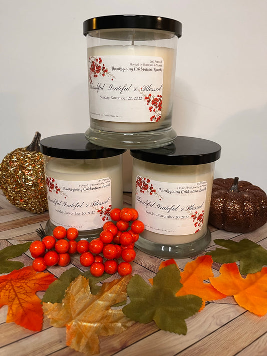 Personalized Occasion Candles